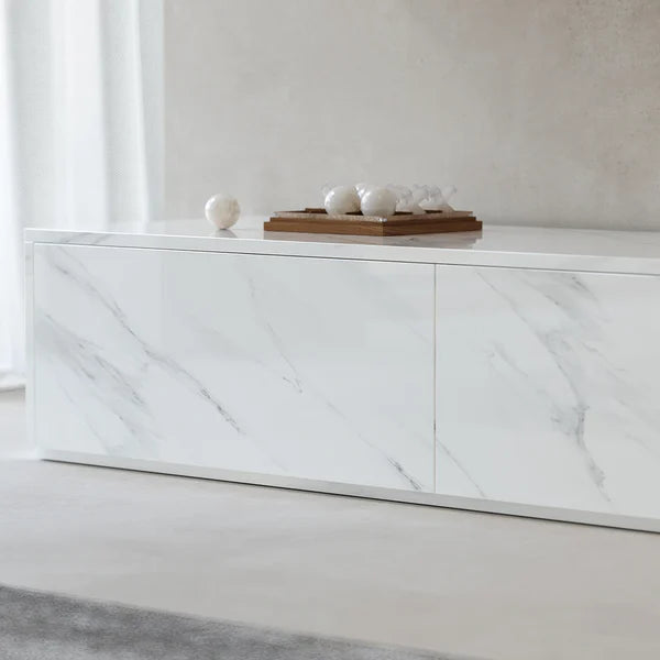 Meuble TV Marbre