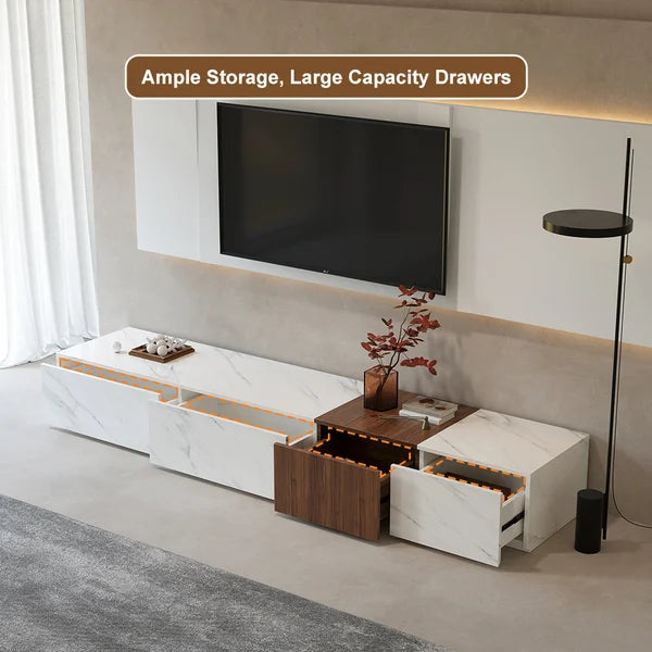 Meuble TV Marbre