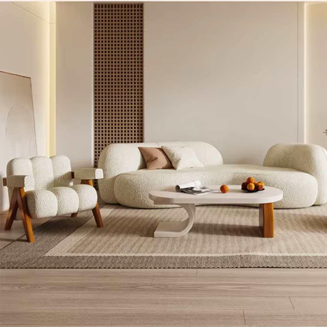 Pack Salon 3 Pièces – Canapé + 2 Fauteuils