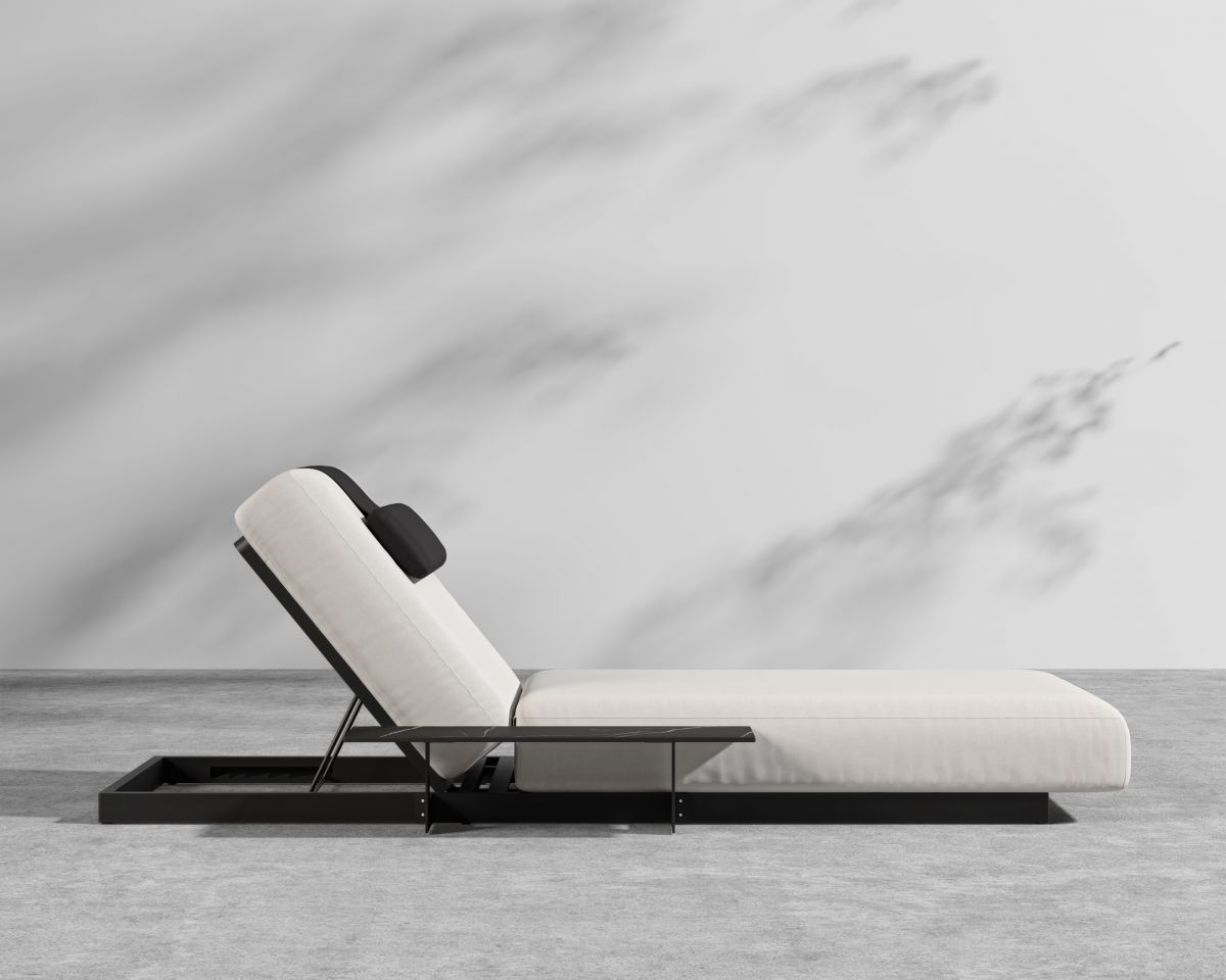 Chaise longue d'extérieur Florian