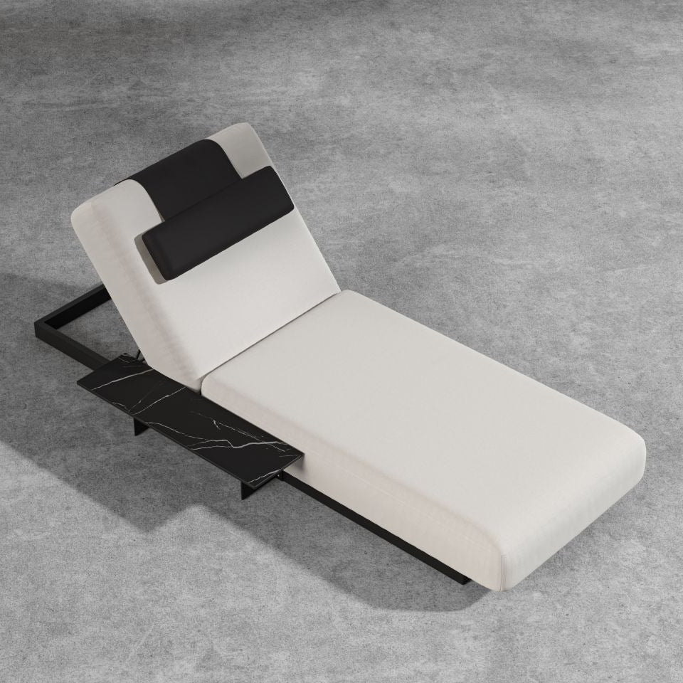 Chaise longue d'extérieur Florian
