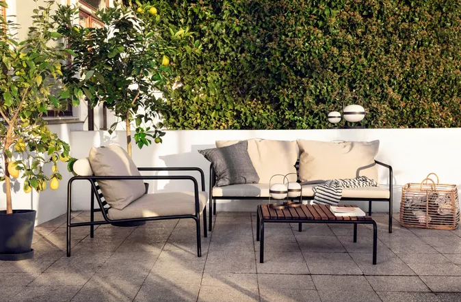 Fauteuil Avon + table