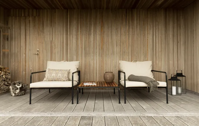Fauteuil Avon + table