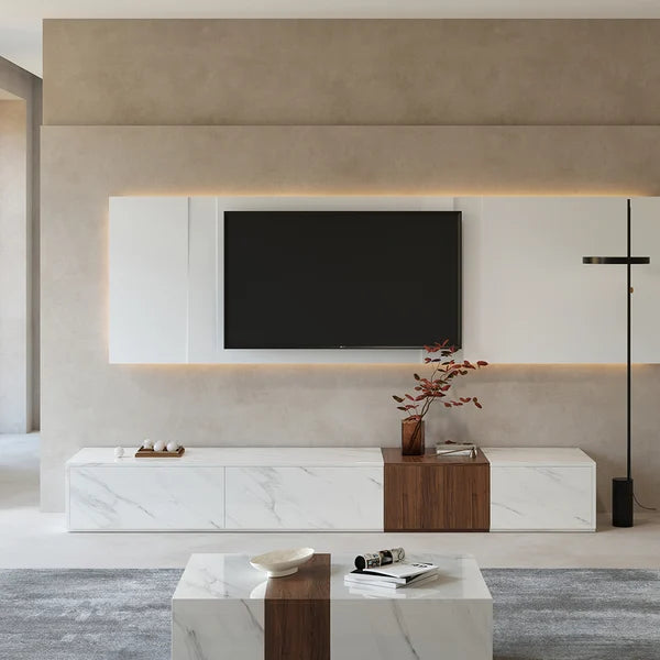 Meuble TV Marbre