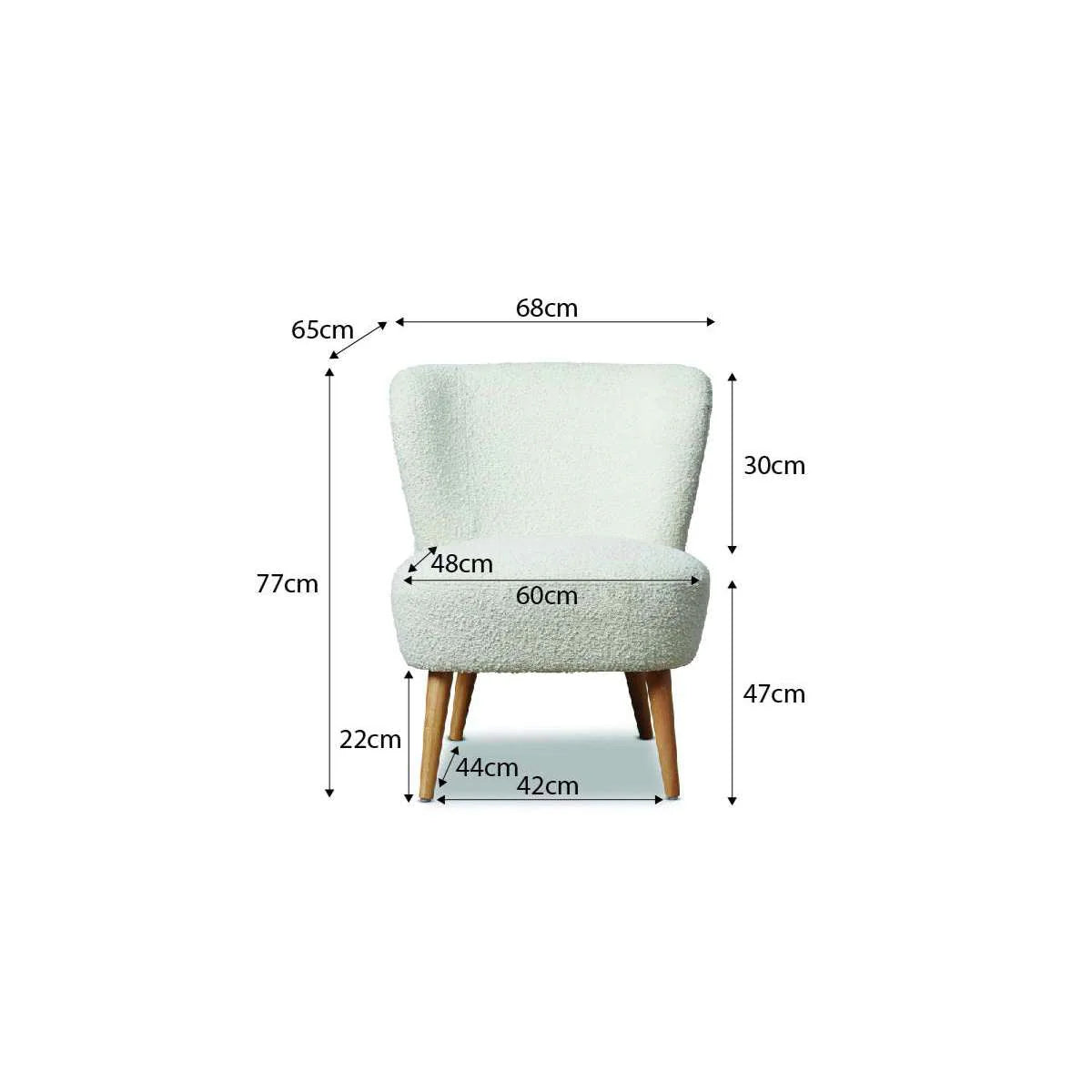 Fauteuil Evy