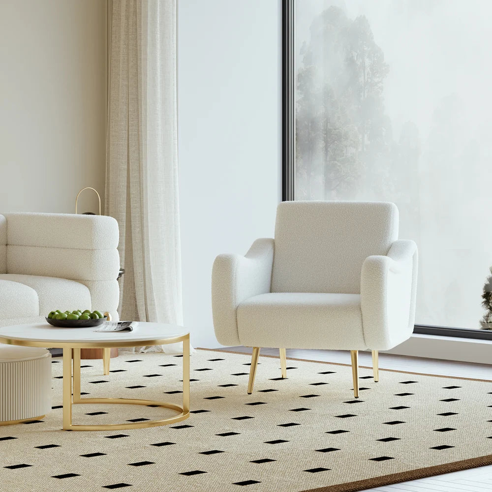 Pack 2 Salon Luxe avec Fauteuil