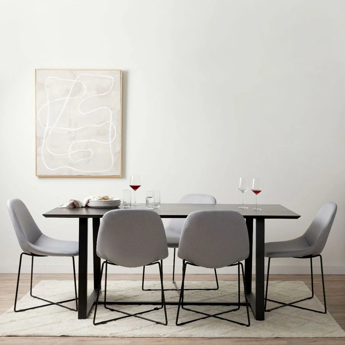 Salle à Manger Moderne Pour 6 Chaises