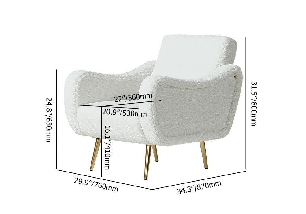 Pack 2 Salon Luxe avec Fauteuil