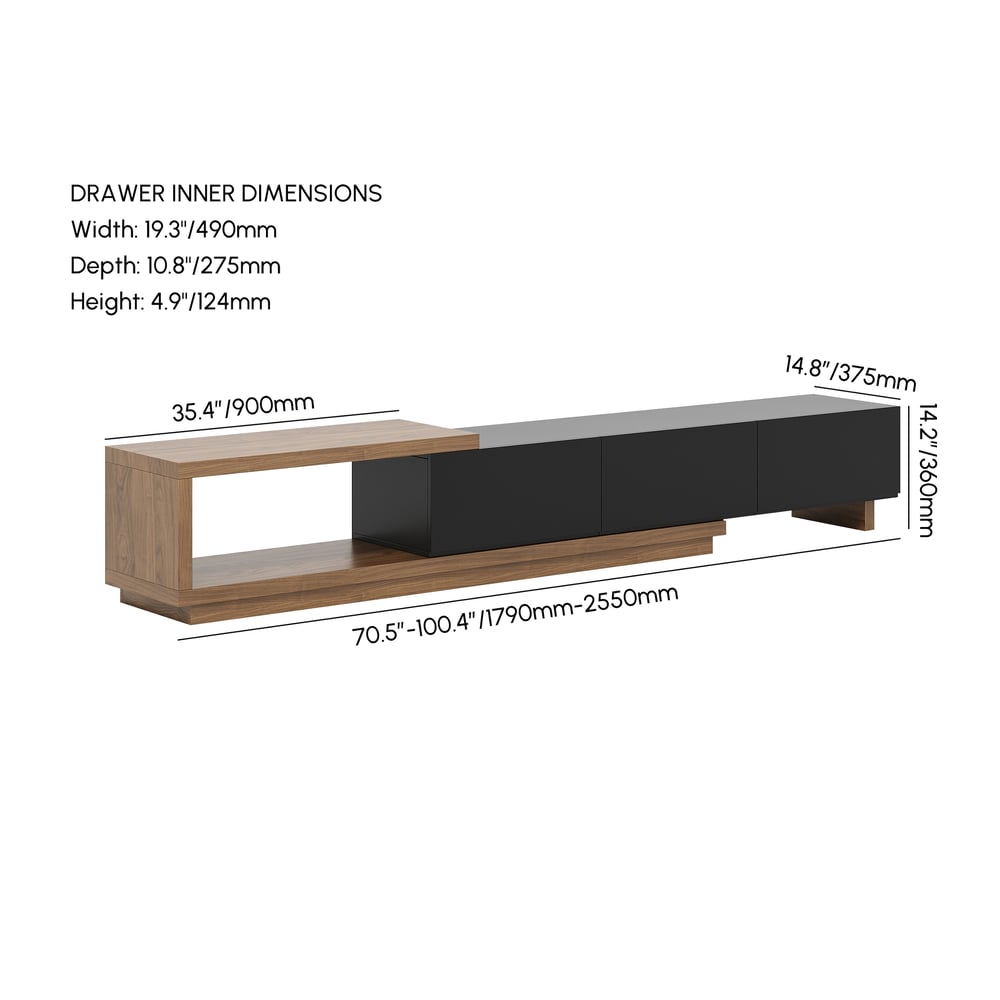 Pack Meuble TV & Table Basse Luxedecor