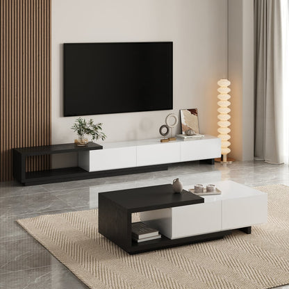Pack Meuble TV & Table Basse Luxedecor