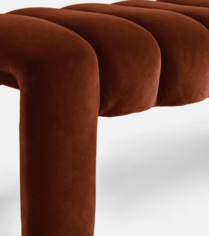 Banc Élégant en Velours