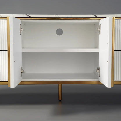 Pack Meuble Tv et Table basse Moderne Oval