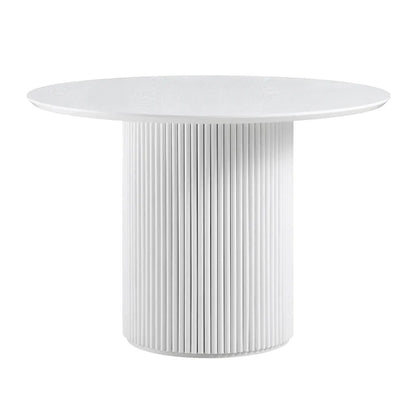 Table à Manger Ronde Maru BLANC