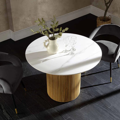 Table à Manger Ronde Maru Chêne