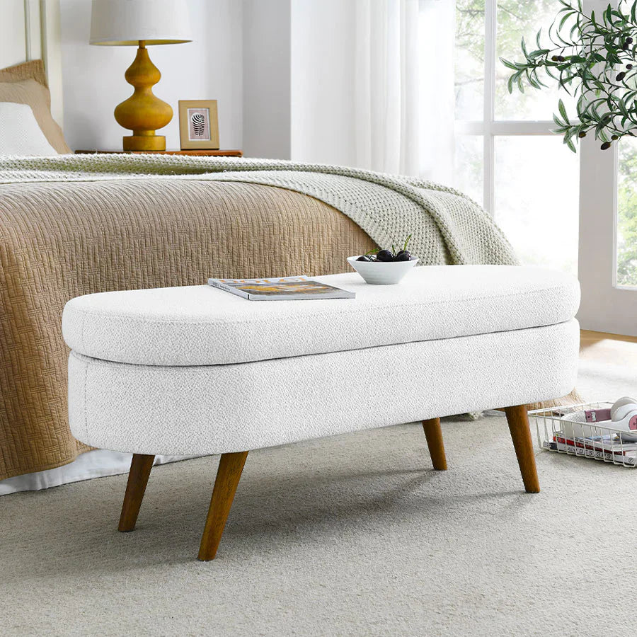 Banc de rangement Ovale
