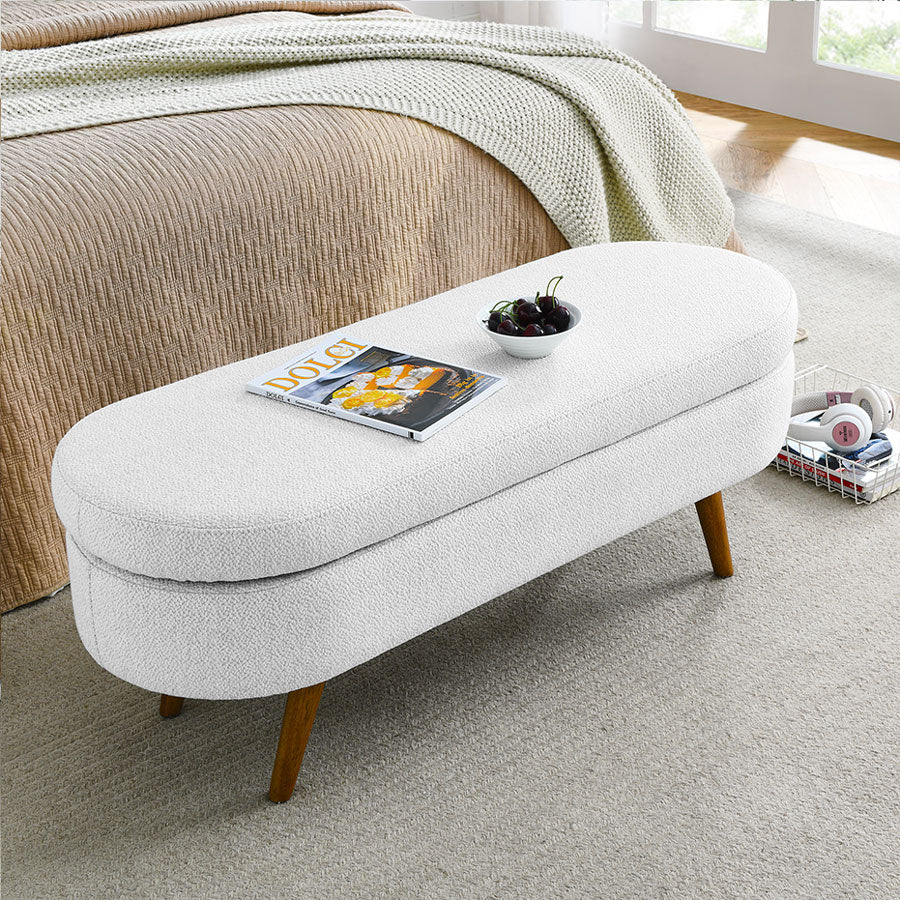 Banc de rangement Ovale