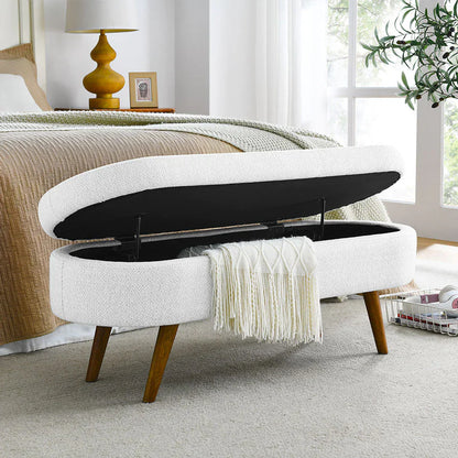 Banc de rangement Ovale
