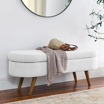 Banc de rangement Ovale