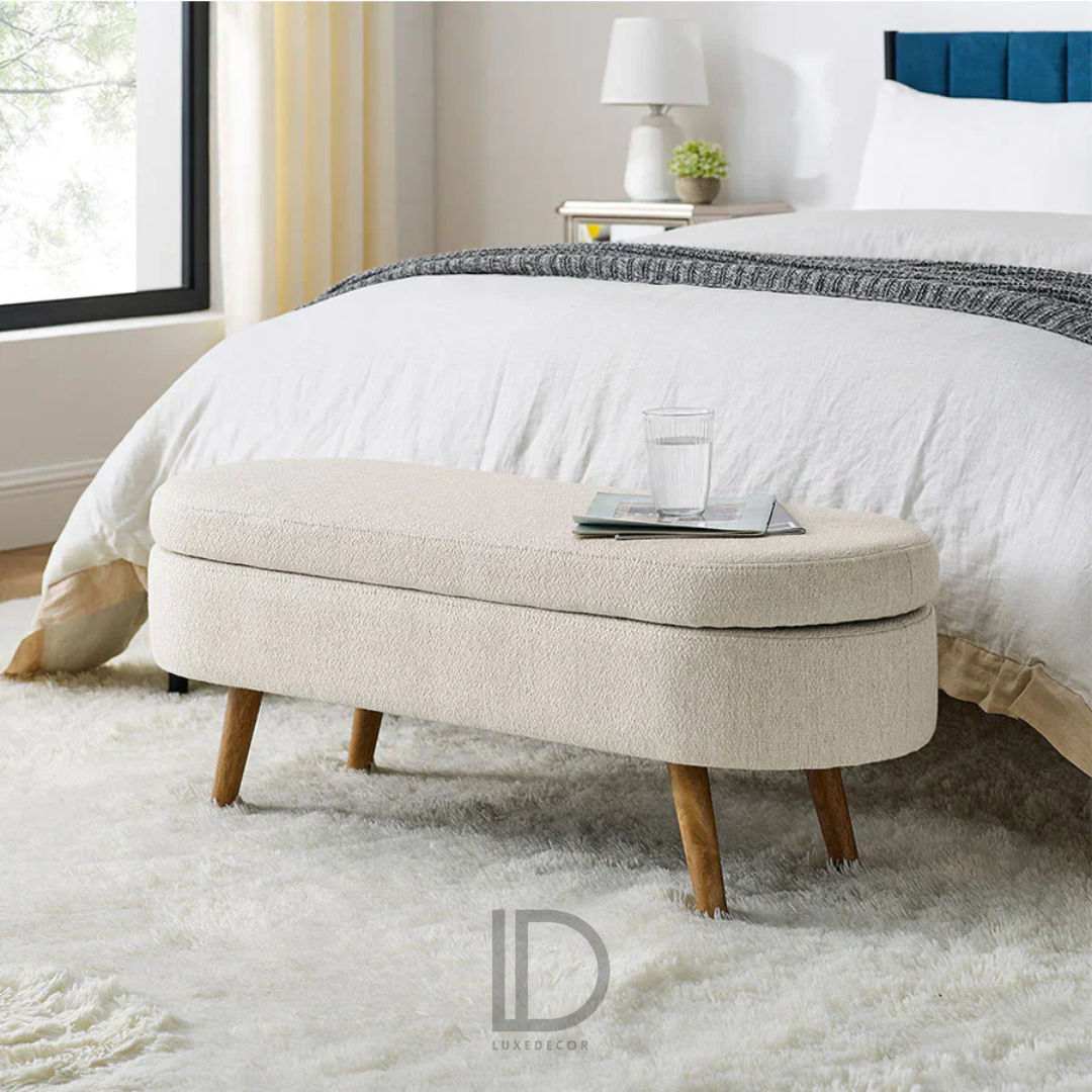 Banc de rangement Ovale