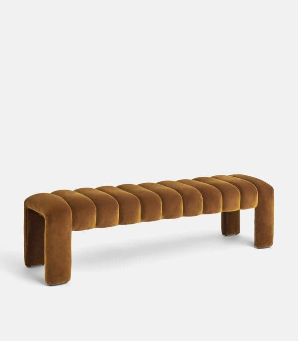 Banc Élégant en Velours