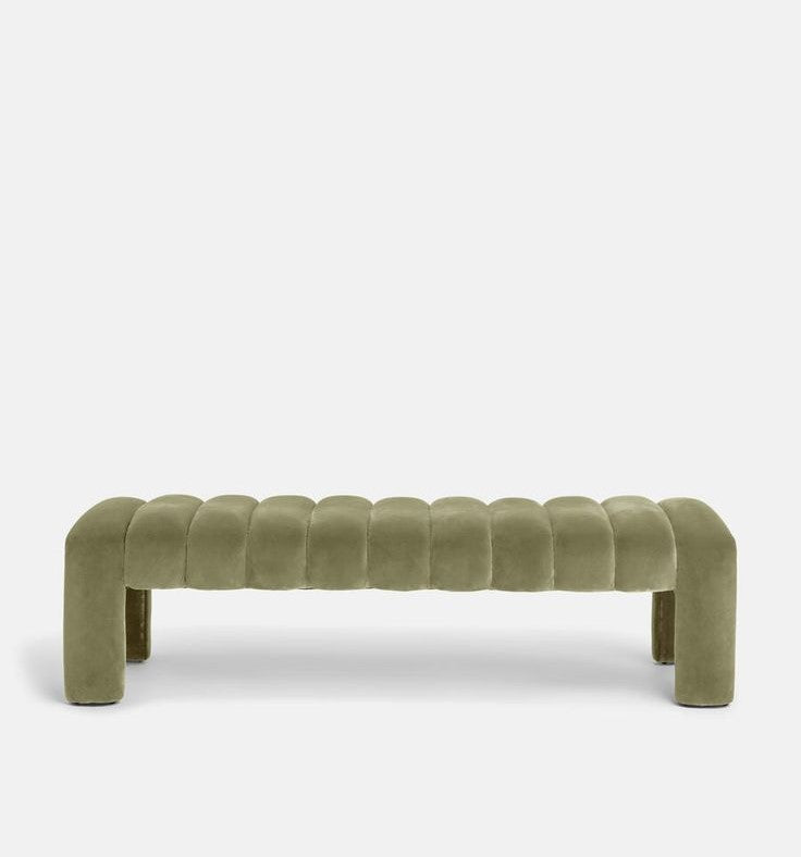 Banc Élégant en Velours