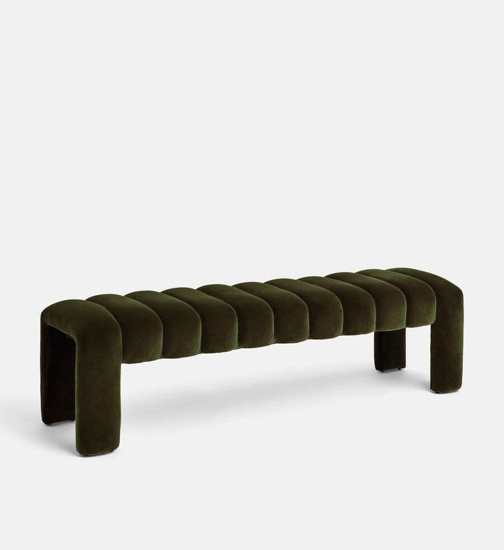 Banc Élégant en Velours