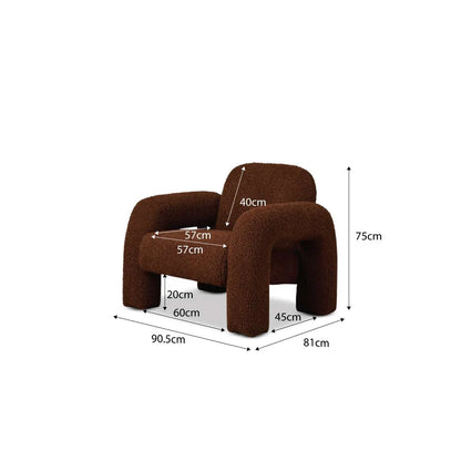 Fauteuil en Bouclette