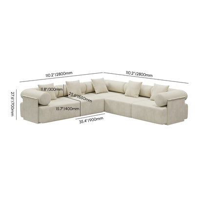 Salon L Modulaire 5 Pièces