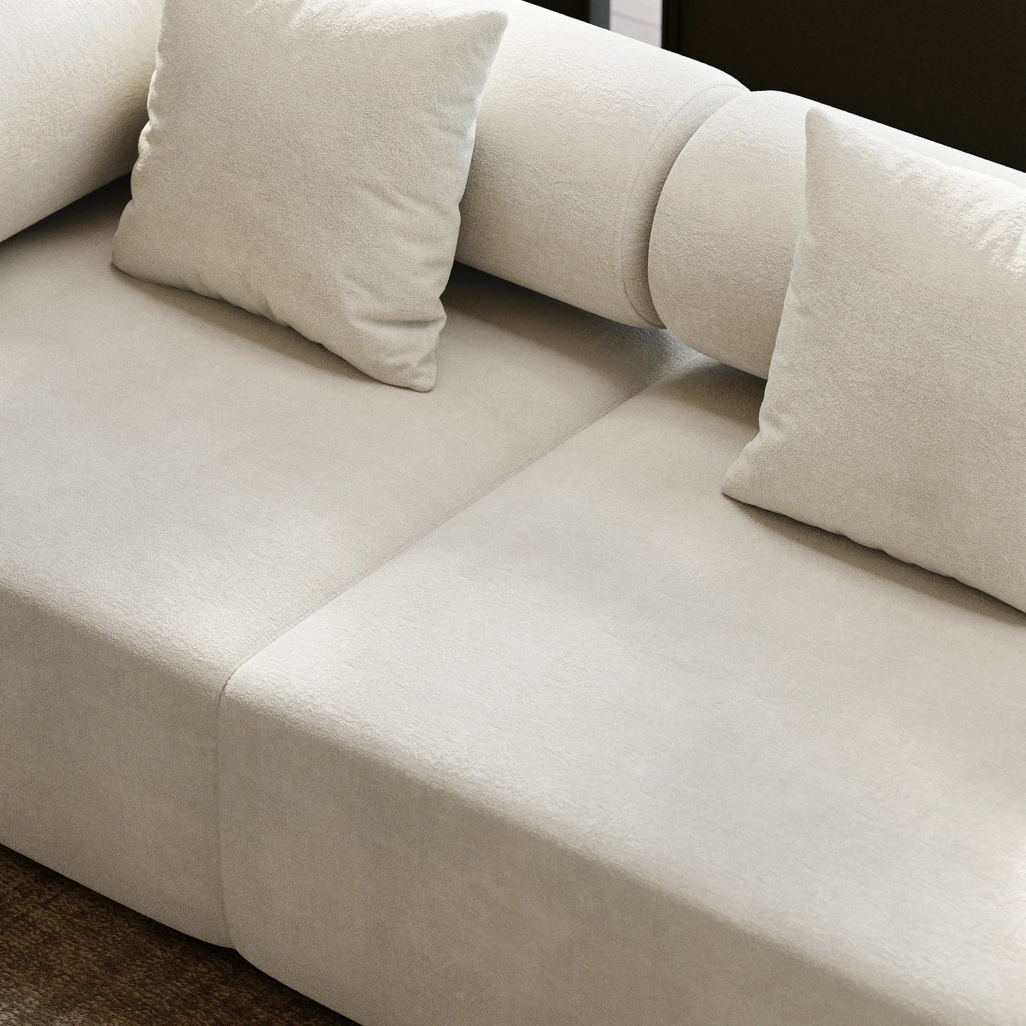 Salon L Modulaire 5 Pièces